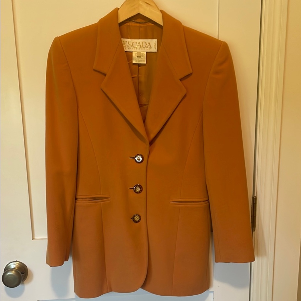 Escada Women's Bold Orange Blazer
